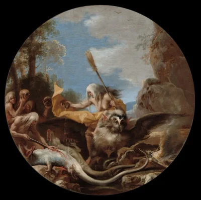 Scènes de sorcellerie : Jour — Salvator Rosa (1640) — oil on canvas, Cleveland Museum of Art