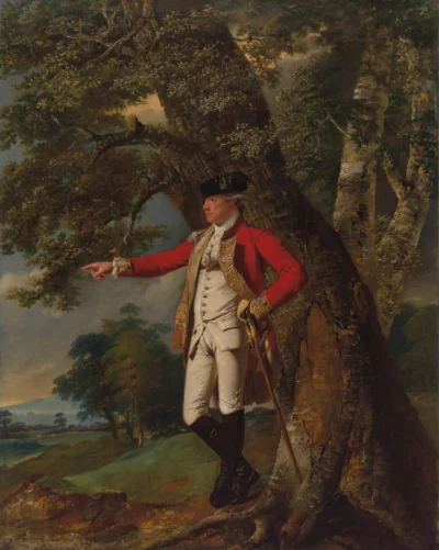 Portrait du colonel Charles Heathcote — Joseph Wright of Derby (1771) — Oil on canvas, Cleveland Museum of Art