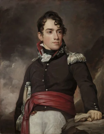 Portrait de Jean Terford David — Thomas Sully (1813) — oil on canvas, Cleveland Museum of Art