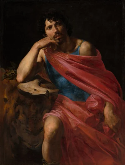 Samson — Valentin de Boulogne (1630) — oil on canvas, Cleveland Museum of Art