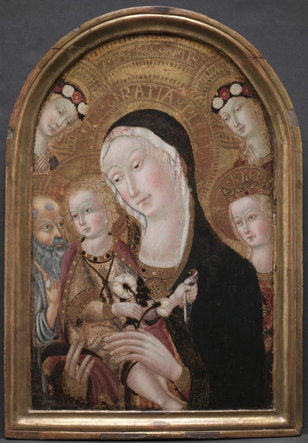 Vierge à l'Enfant avec saint Jérôme et sainte Catherine d'Alexandrie