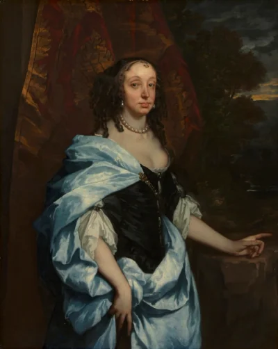 Portrait de Mme Leneve — Peter Lely (1652) — oil on canvas, Cleveland Museum of Art