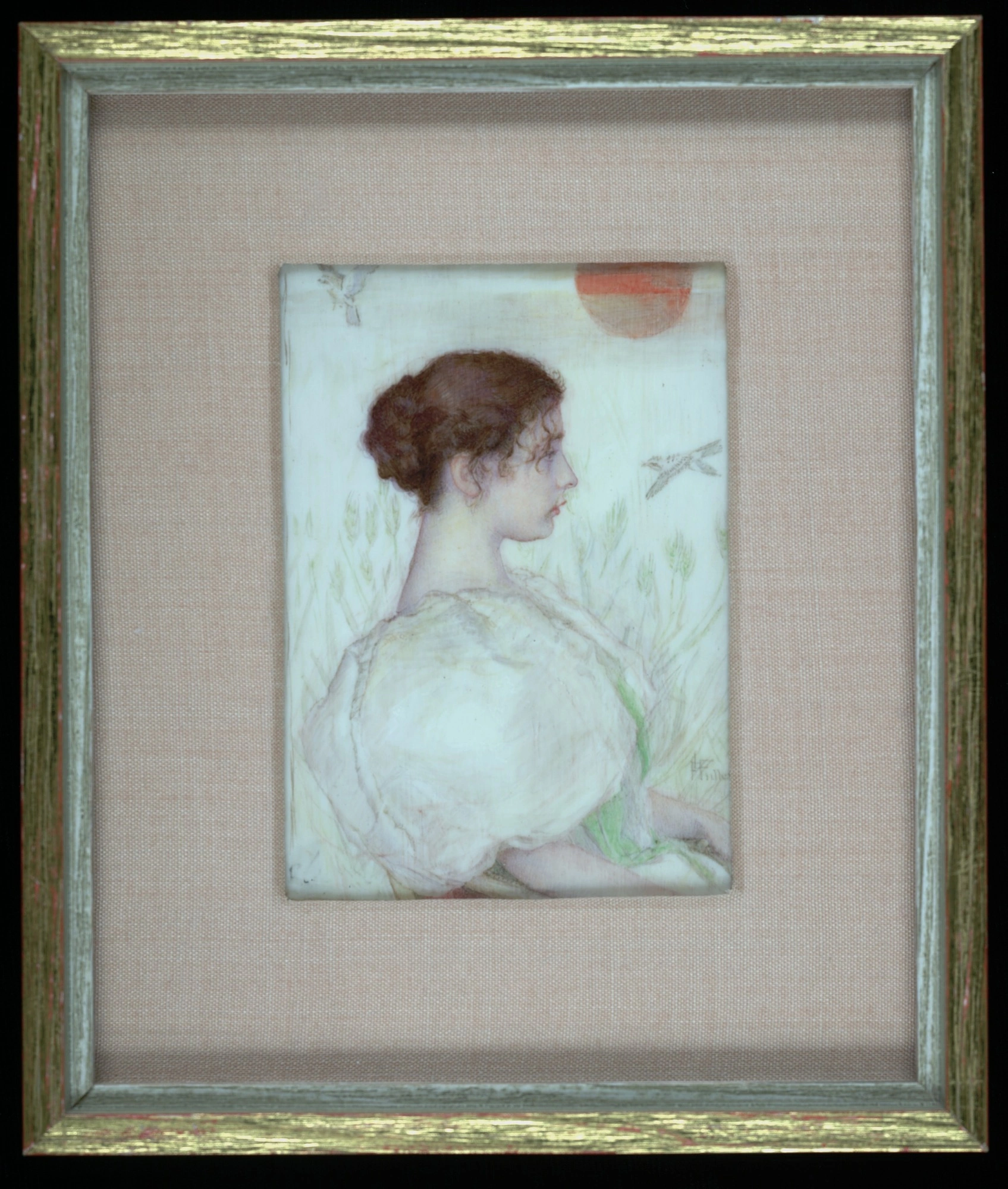 Tête de jeune fille