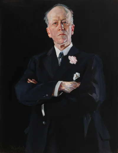 Dr. Charles Doolittle Walcott — Walcott, Charles Doolittle, Perelma, Ossip (1910) — Paintings, Smithsonian