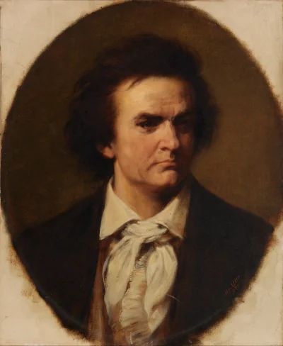 Ludwig Van Beethoven — Beethoven, Ludwig Von, Ulke, Henry (1870) — Paintings, Smithsonian