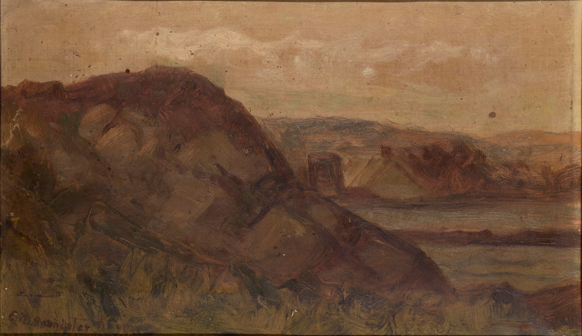 Sans titre (paysage avec rochers)